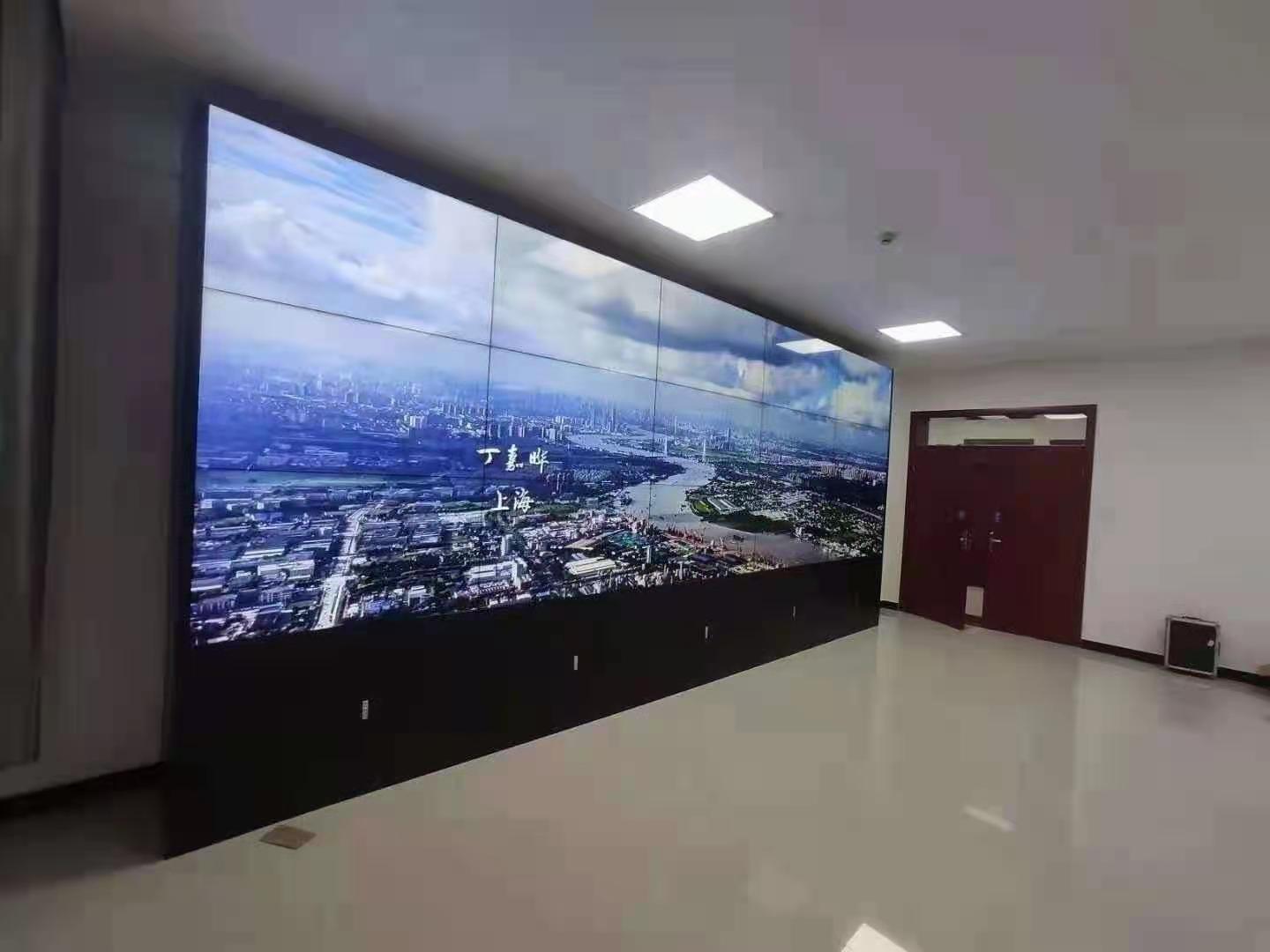 谷城拼接屏-55寸京东方液晶拼接屏3X4案例展示